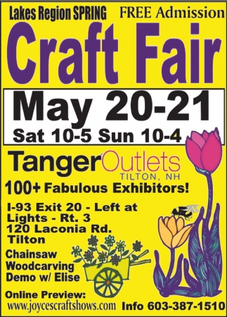 Craft Fair, Joyce's Craft Show, Belmont, NH