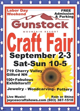 Craft Fair, Gunstock Mountain Resort, Gilford, NH