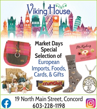 Market Days Special Selection, Viking House, Concord, NH