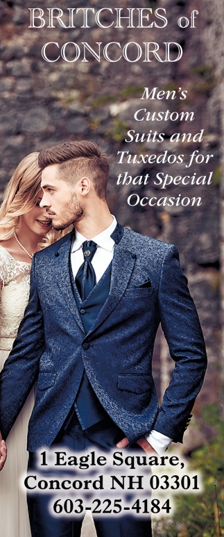 Men S Custom Suits And Tuxedos For That Special Occasion Britches Of Concord Concord Nh